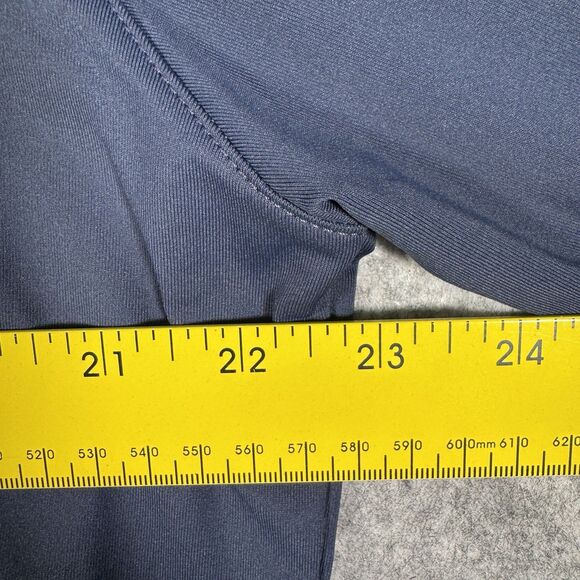 Peter Millar Crown Crafted 1/4 Zip Pullover Mens Large Blue Performance Golf - Picture 7 of 12